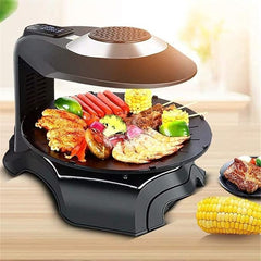Smokeless BBQ Infrared Electric Grill Roaster Grilled Meat Baking Pan Hotplate Non-Stick Korean Barbecue Stove Machine Uptodate